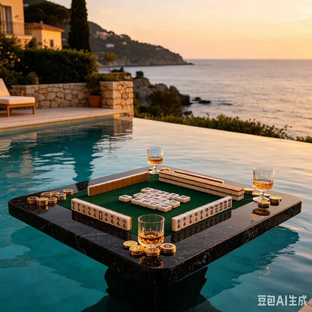 jelly transparent mahjong set
