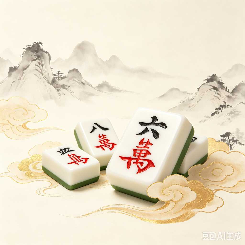 soft fabric mahjong bag