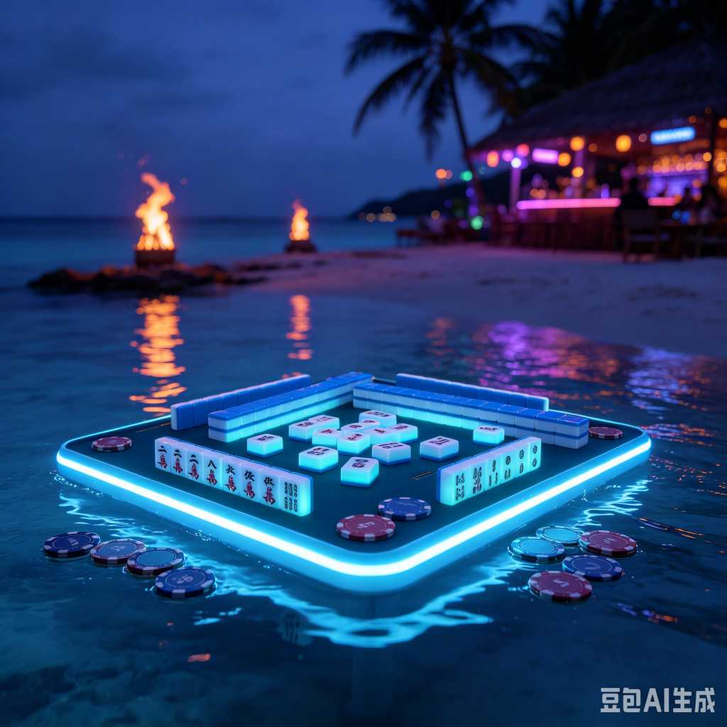 retro text mahjong tiles